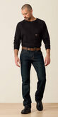 Rebar M7 Slim DuraStretch Basic Stackable Straight Leg Jean Full